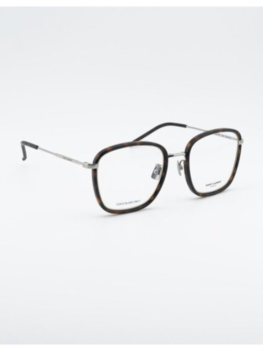 Saint Laurent SL440/F OPT 002 Eyeglasses Havana 54mm Square Frame